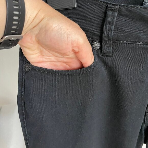 SILVER JEANS Suki Slim W28 L31 Black Women's Jeans, Flaw - Picture 3 of 16